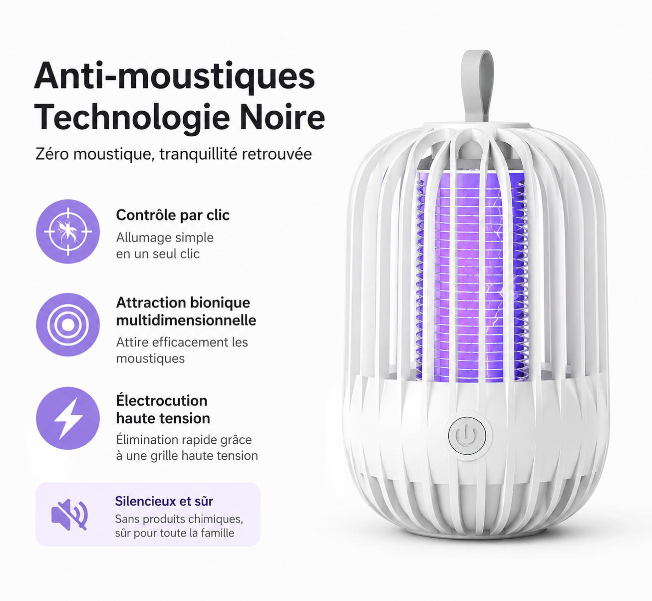 Anti-moustiques Technologie Noire