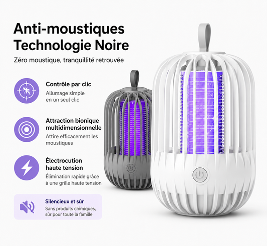 Anti-moustiques Technologie Noire